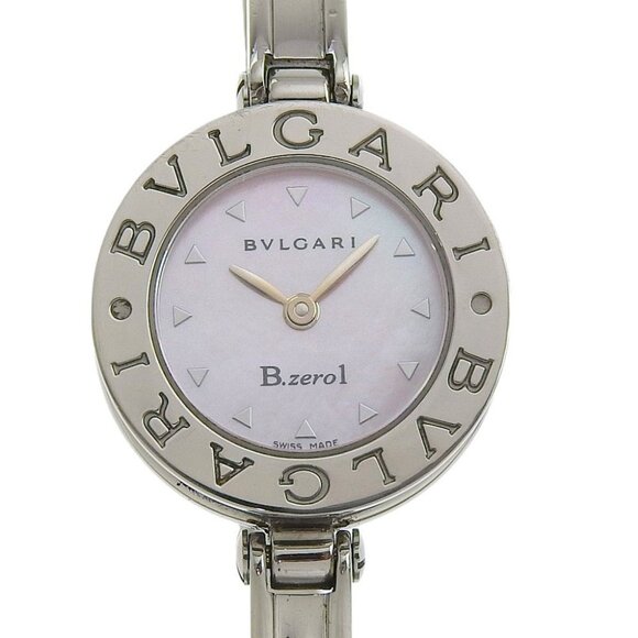 BVLGARI B-ZERO1 Watches BZ22S Be zero one Pink shellDial Stainless Steel - Picture 1 of 8